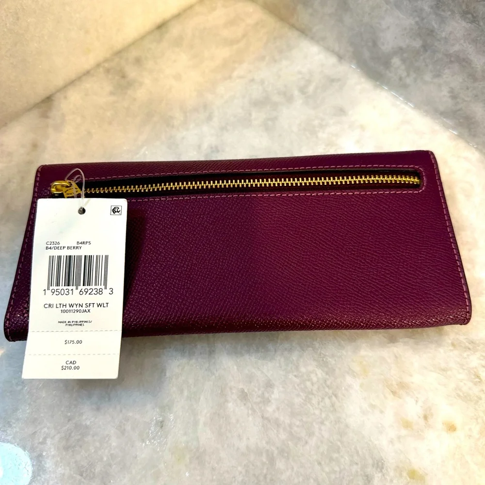 Coach Women’s WYN Soft Wallet - Picture 8 of 13